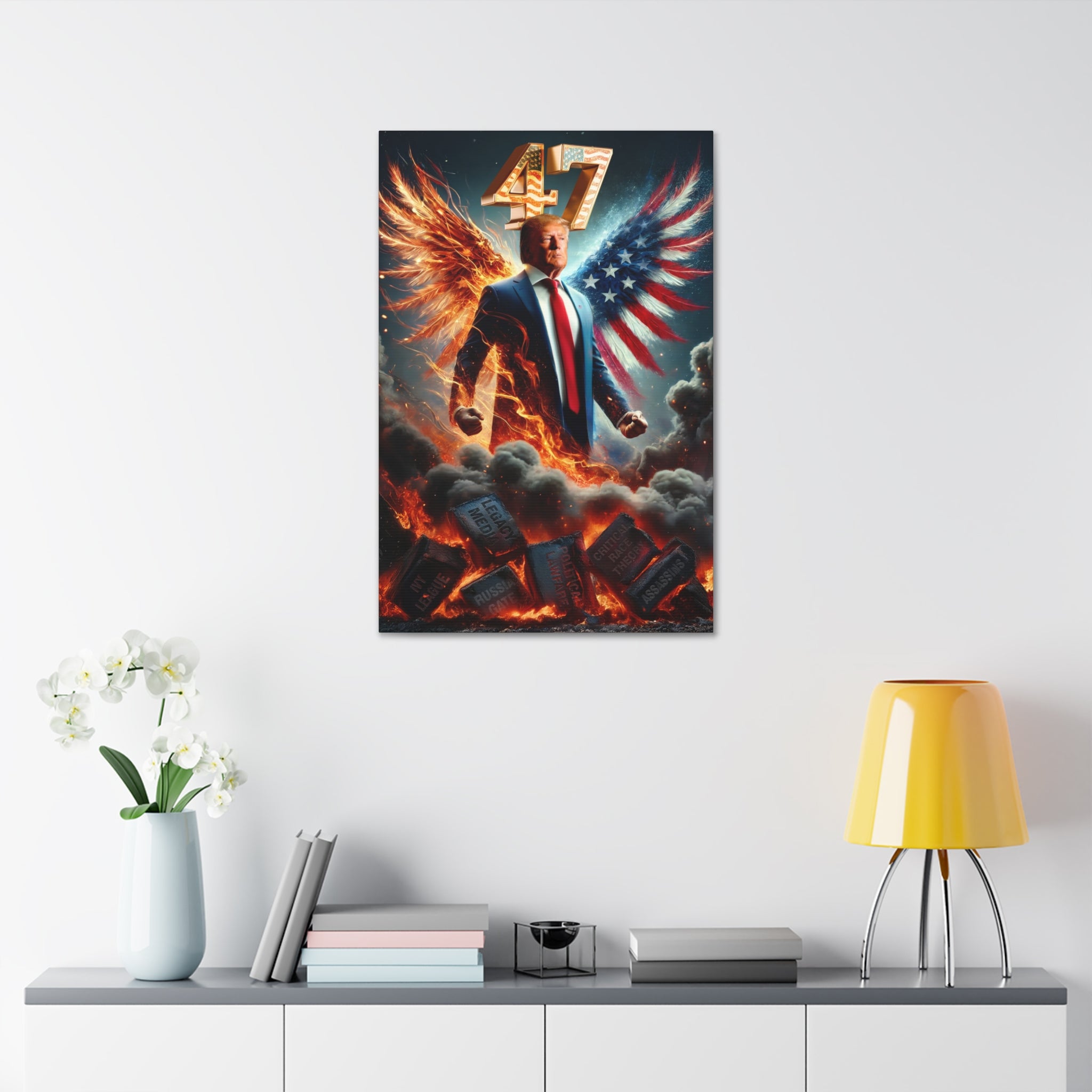 Canvas Stretched, 1.5'' Thick (Polyester Fabric)